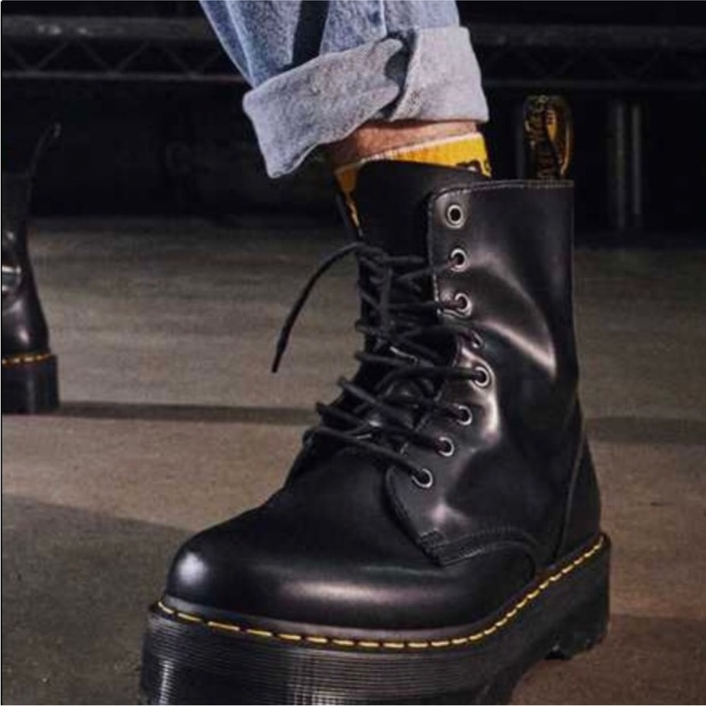 JADON BOOT SMOOTH LEATHER PLATFORMS